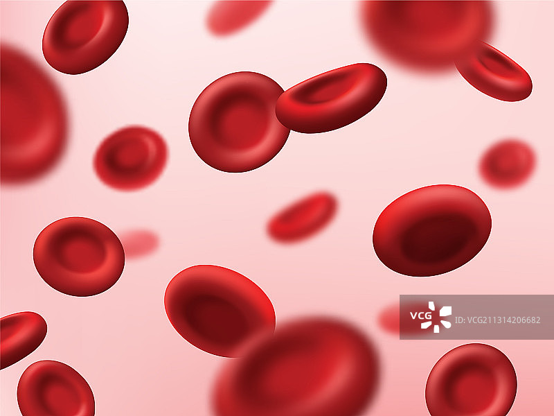血细胞红色背景医用血浆动脉图片素材