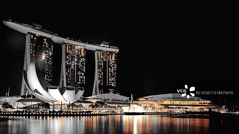 黑金新加坡图片素材