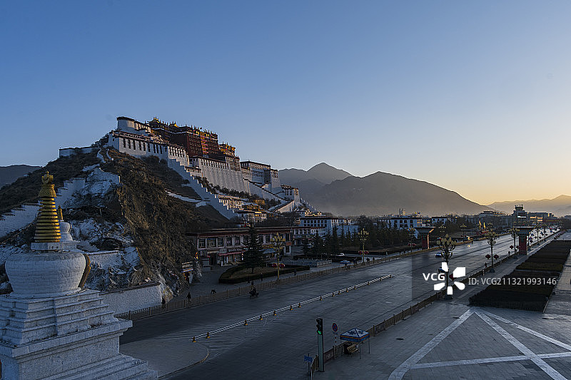 西藏布达拉宫图片素材