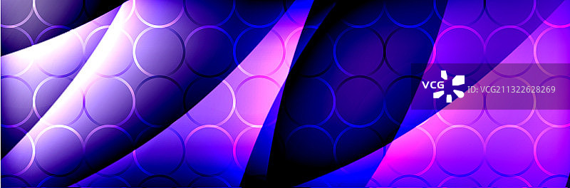 流体梯度霓虹彩色波抽象图片素材