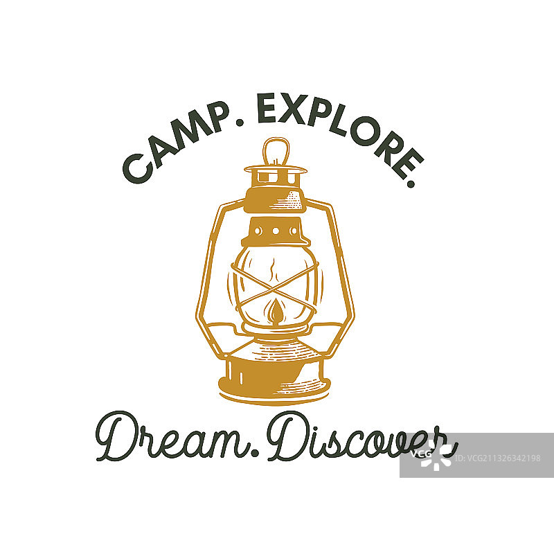 露营探险标志会徽设计图片素材