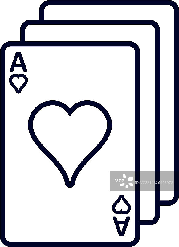 赌场卡图标标识模板创意赌博图片素材