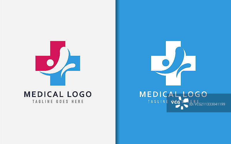 医学标志设计与现代医学相结合图片素材