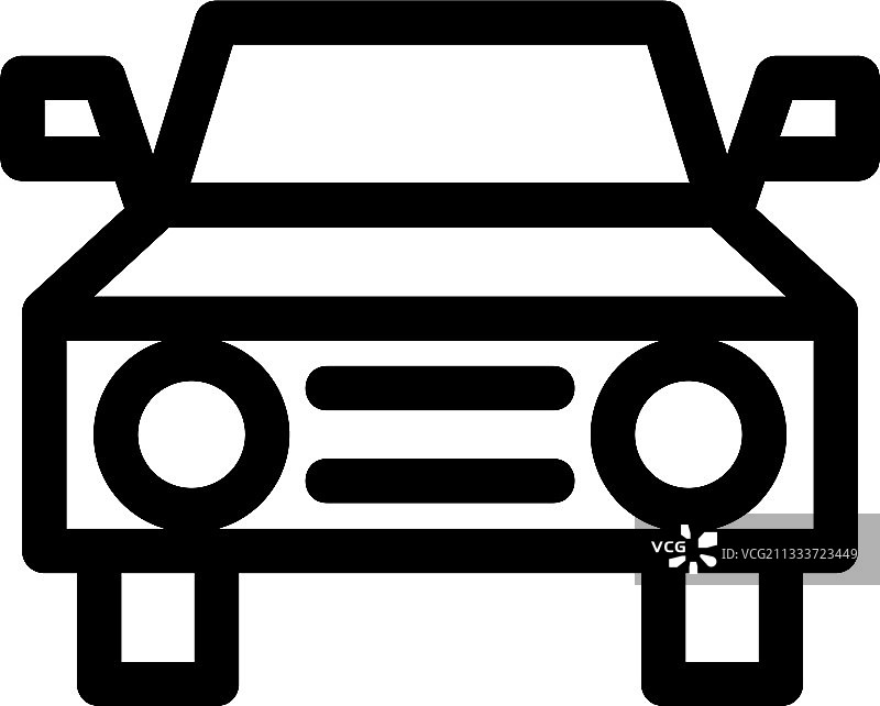 汽车标志或标志孤立标志符号图片素材