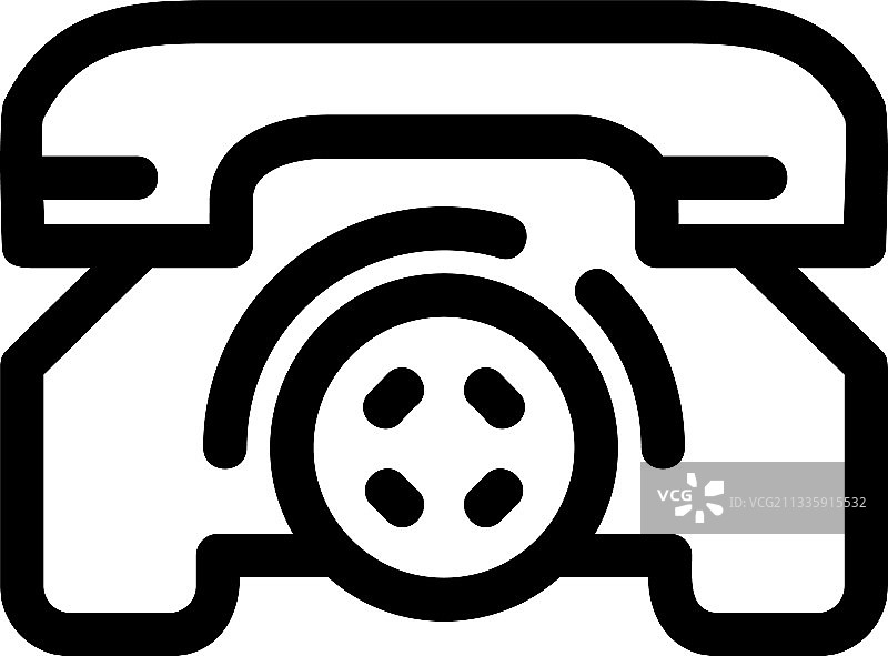 电话图标或标志孤立标志符号图片素材