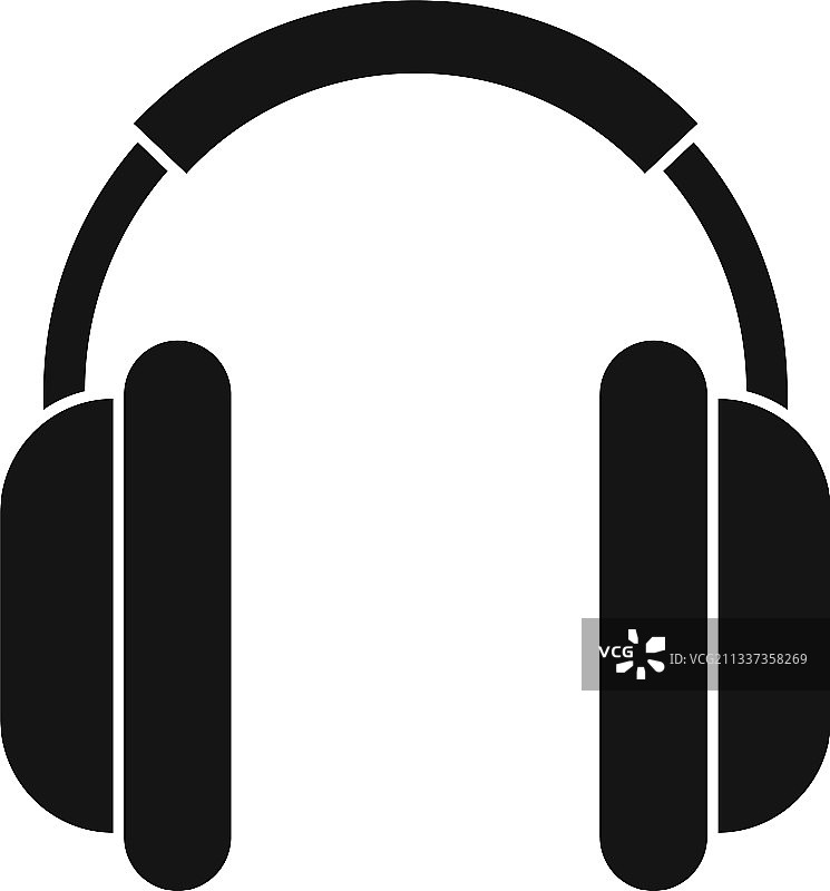 soundpro耳机图标简单风格图片素材