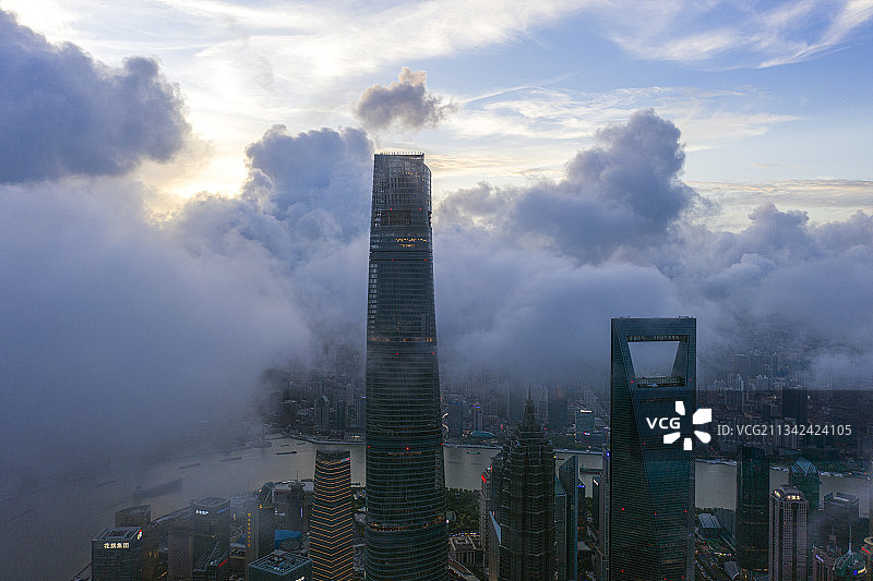 上海城市风光图片素材