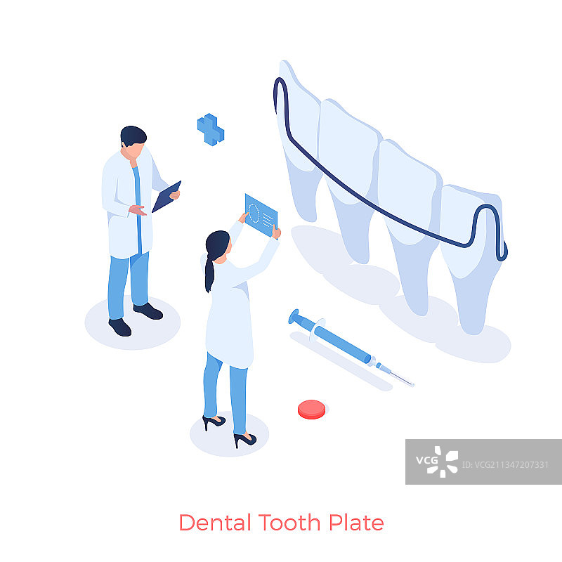 在牙科牙医看牙板图片素材