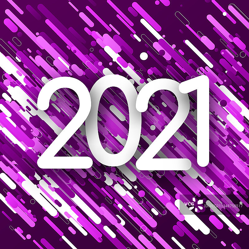 2021年在紫色条纹纸屑上签字图片素材
