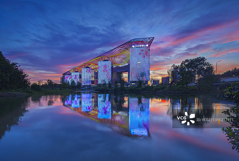 上海城市景观G60科创云廊图片素材