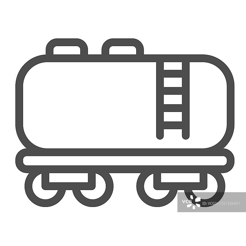 铁路汽油和油罐车线油图标图片素材