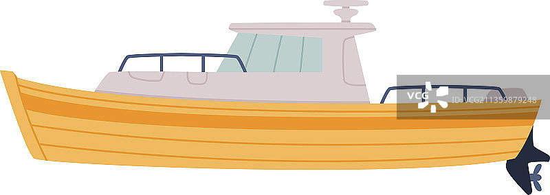 摩托艇或快艇如水上艇或游泳艇图片素材