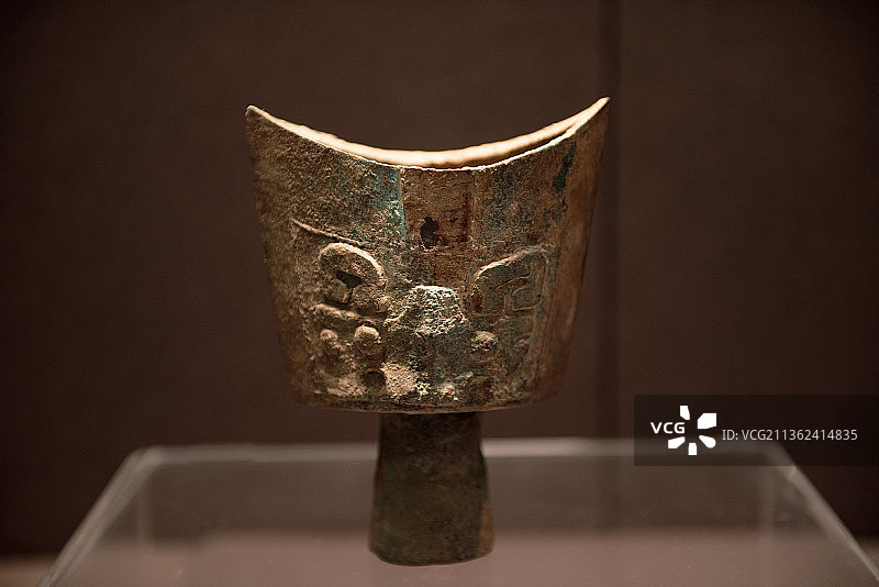 商代晚期青铜器图片素材