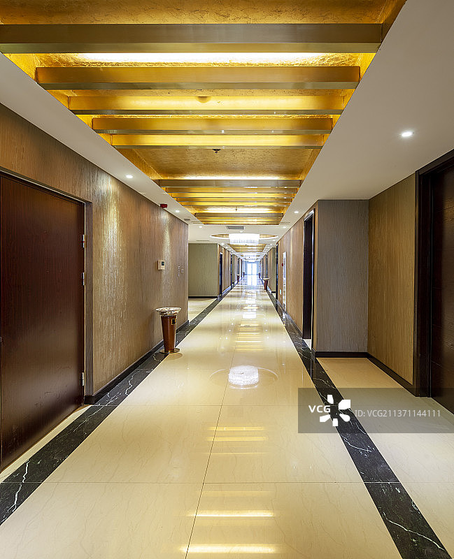 新中式酒店走廊图片素材