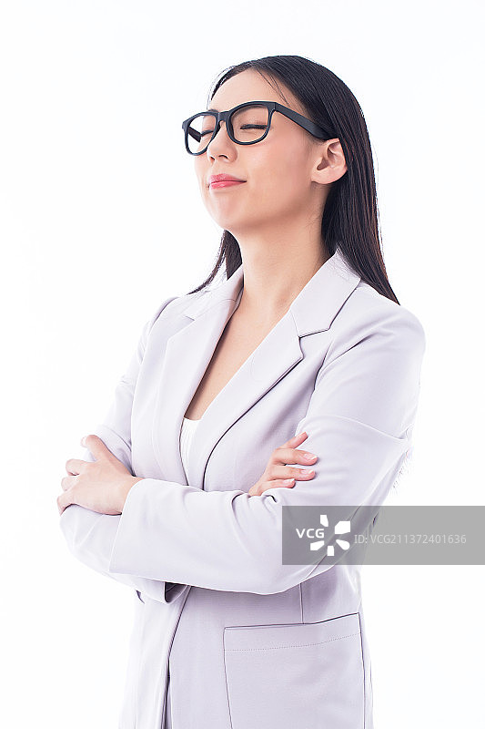 白色背景职业女性图片图片素材