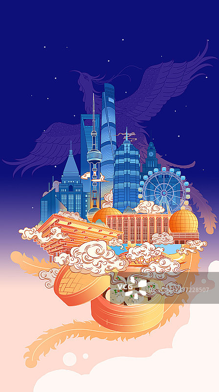 城市海报_上海图片素材