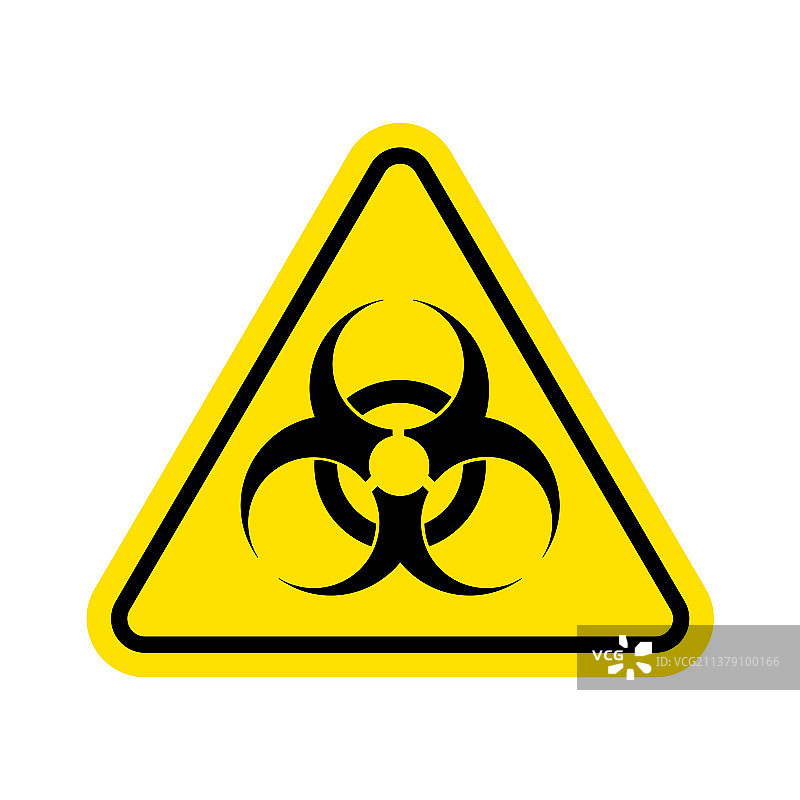警告标志病毒生物危害图标生物危害图片素材