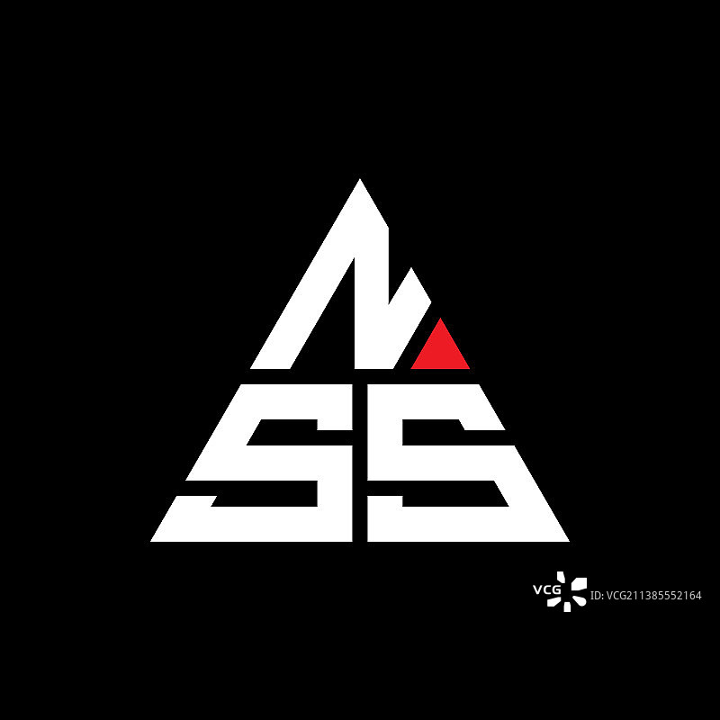 NSS三角形字母标志设计用三角形图片素材