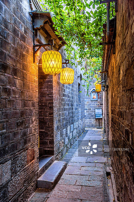 中国江苏南京老门东历史文化街区图片素材