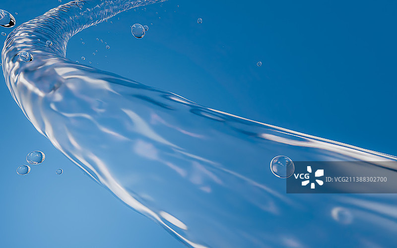 流水旋涡形转动纯净水广告背景图片素材