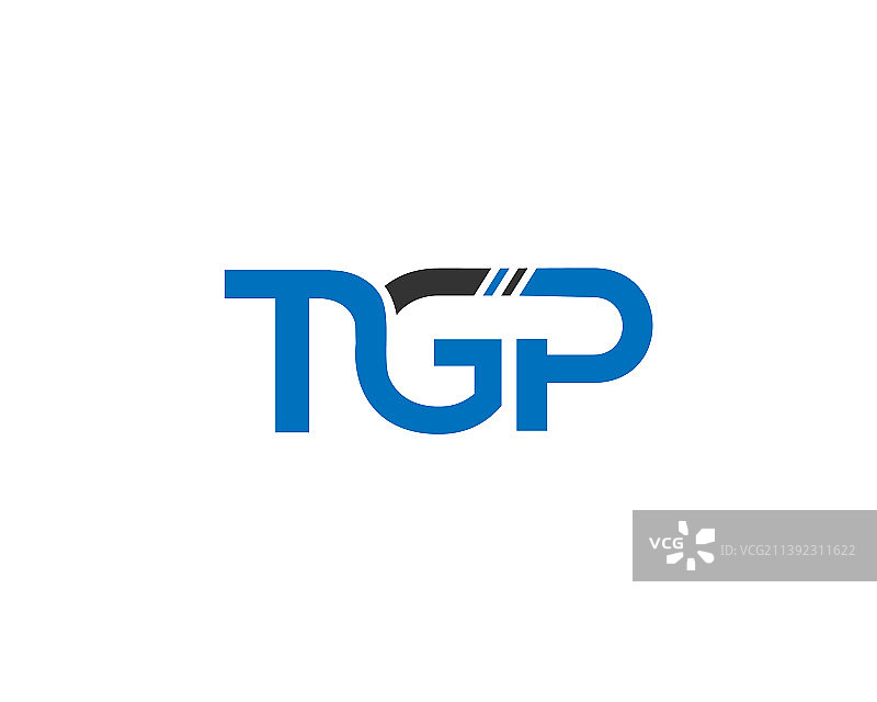 字母TGP标志图标设计独特图片素材