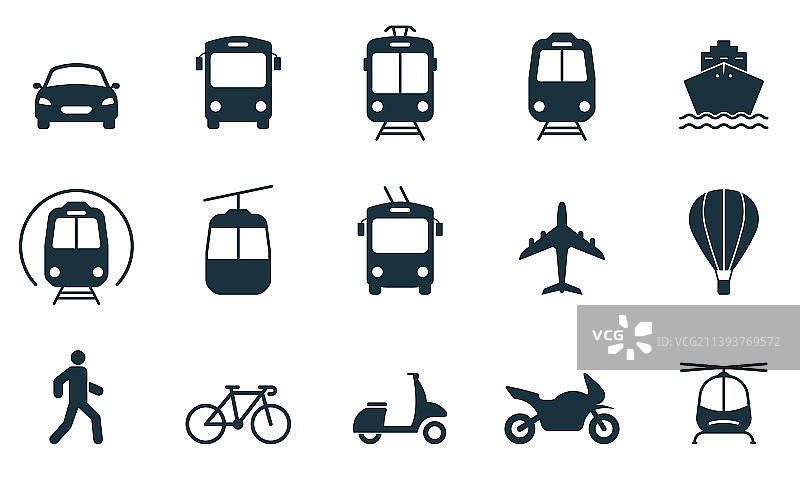 车辆航空、铁路、自行车、摩托车运输图片素材