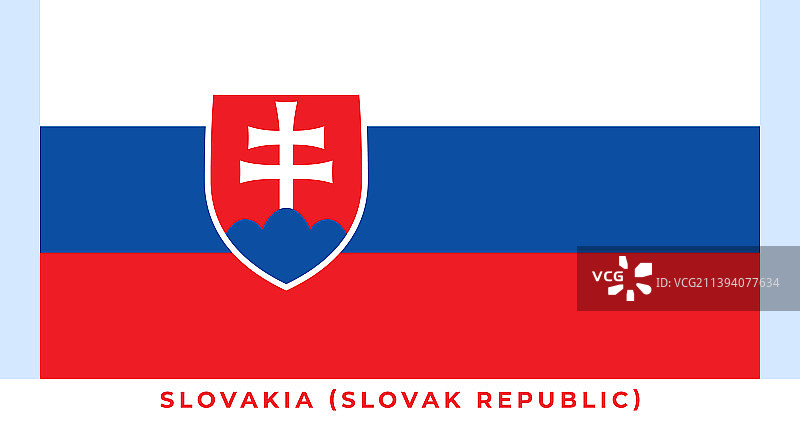 斯洛伐克国旗图片素材