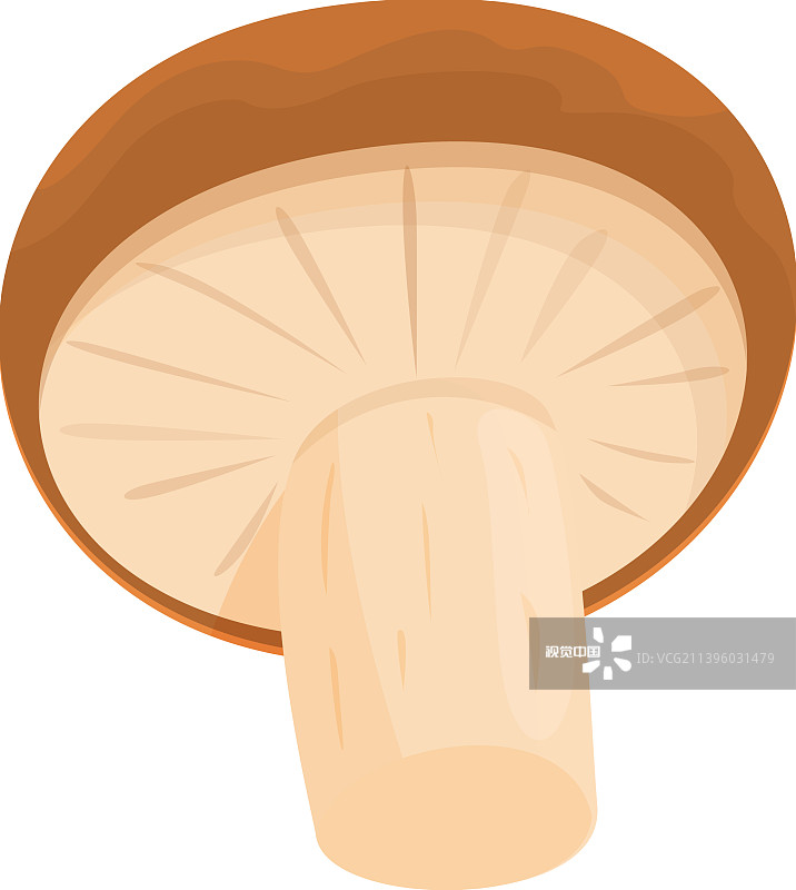 森林香菇图标卡通香菇食品图片素材