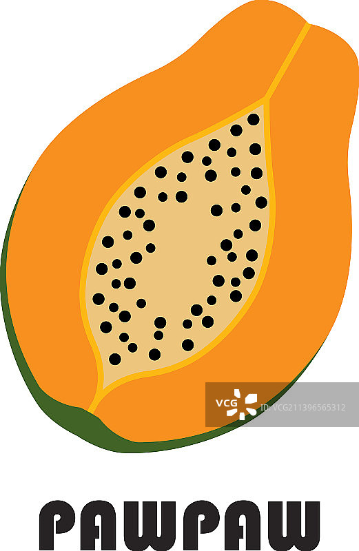 木瓜图标图片素材