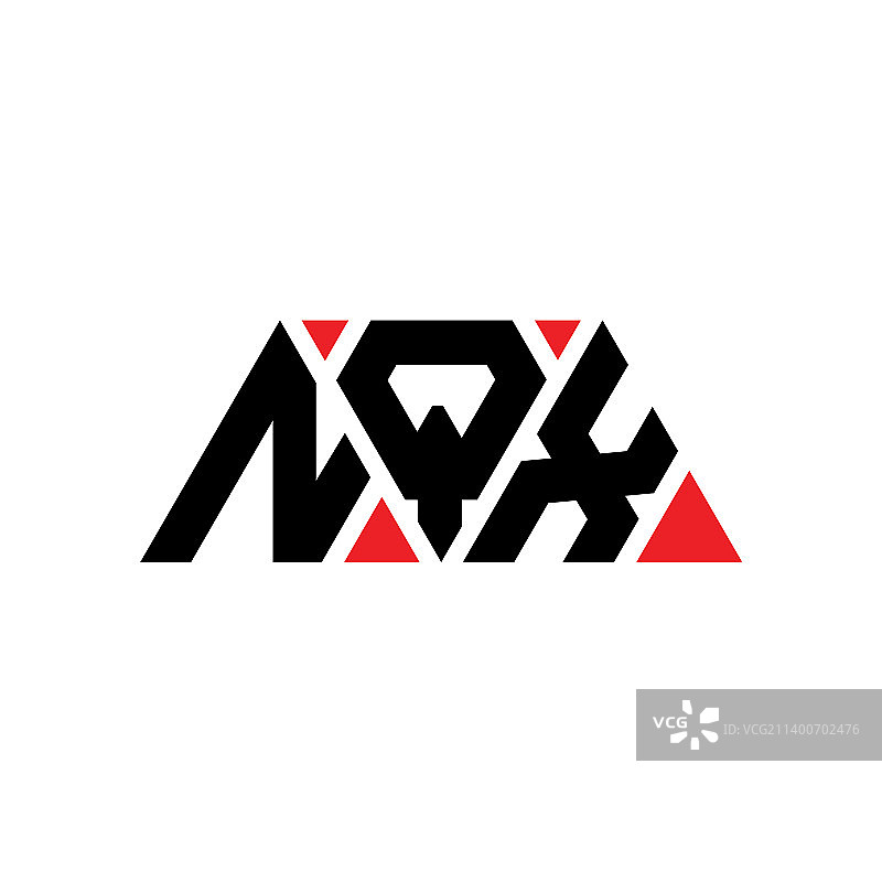 NQX三角形字母标志设计用三角形图片素材