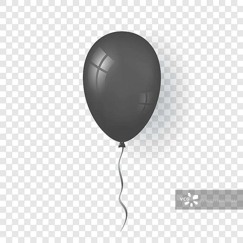 气球3d图标隔离在白色透明图片素材