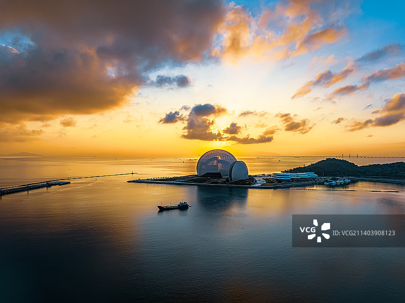 清晨的珠海香洲湾#21天摄影挑战赛10赛#图片素材