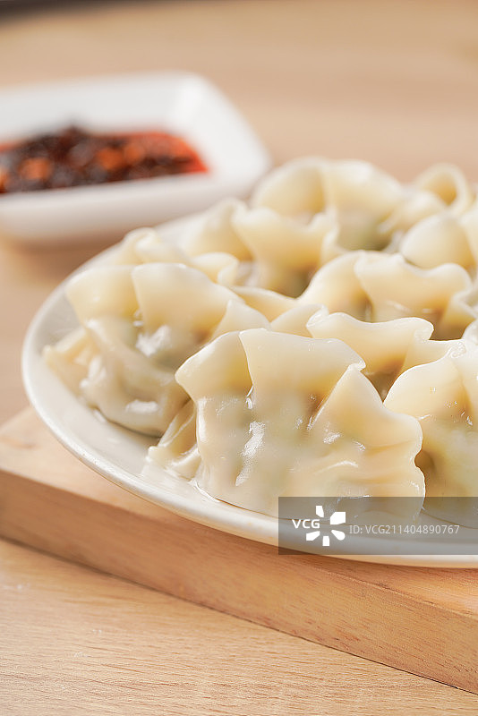 中国传统美食饺子图片素材