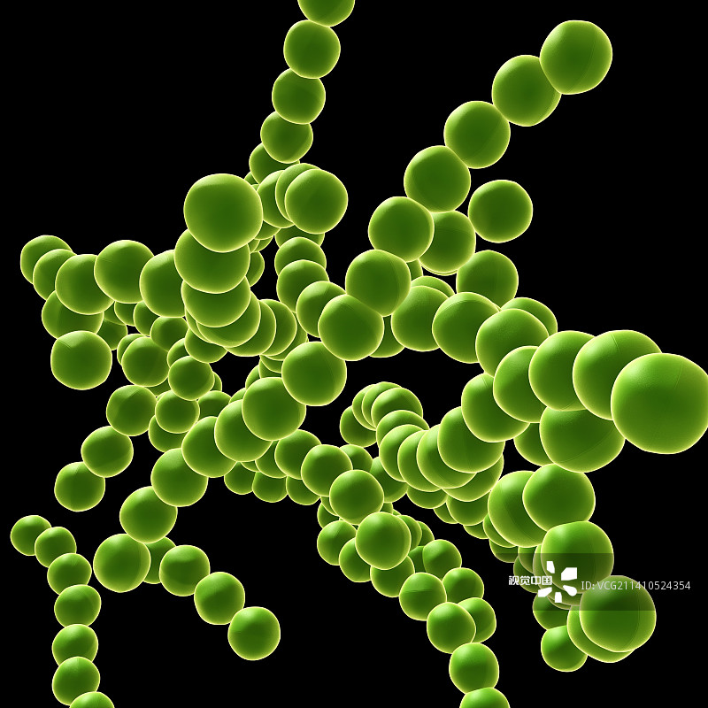 耐药链球菌，插图图片素材