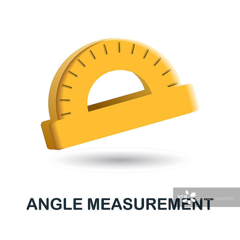 角度测量图标3d从测量图片素材