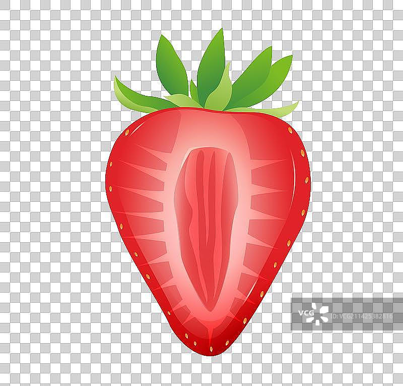 水果草莓插画图片素材