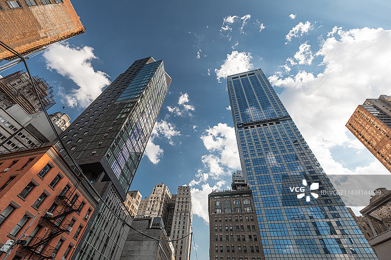 纽约华尔街都市风光街景图片素材