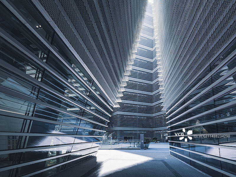 上海西岸凤巢现代创意建筑空间图片素材