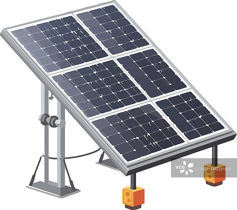 可持续太阳能电站发电清洁图片素材