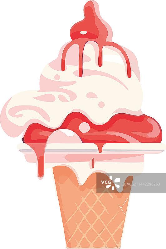 甜食象征着糖果味的冰淇淋图片素材