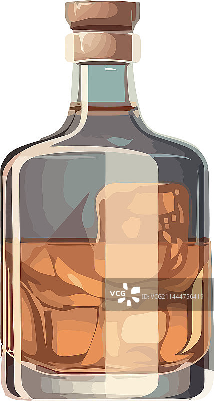 威士忌酒瓶标签设计奢华庆典图片素材