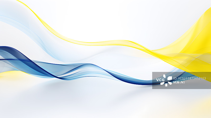 【AI数字艺术】AIGC:抽象背景科技感 平滑的 波浪 设计 广告图片素材