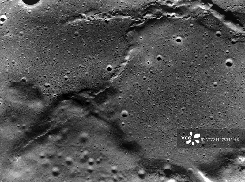 月球表面，阿波罗17号的图像图片素材