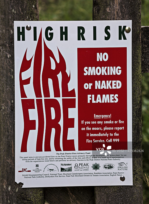 火灾危险警告标志图片素材