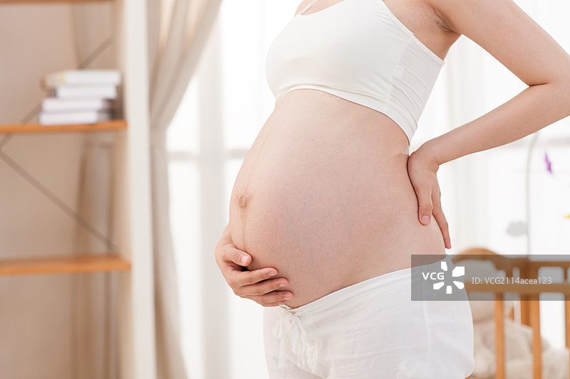 孕妇腹部图片素材