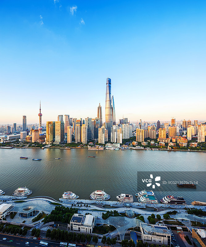 上海城市风景图片素材