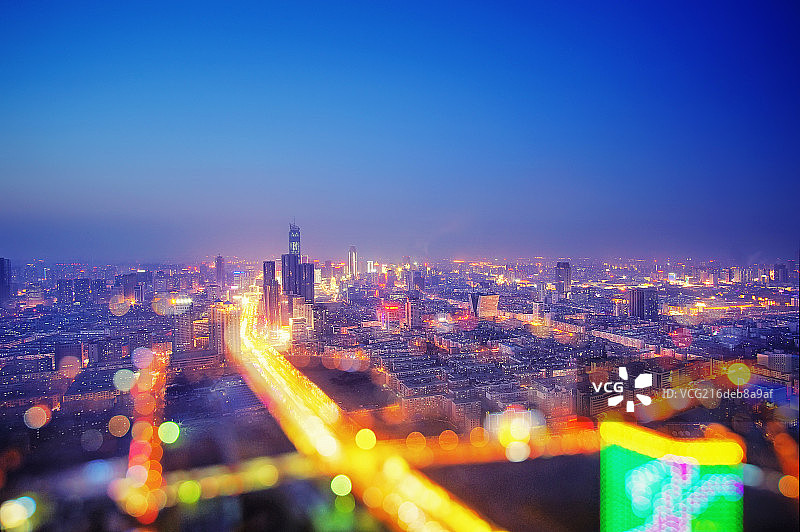 沈阳城市夜景图片素材