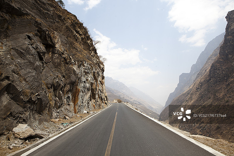 西藏的公路图片素材