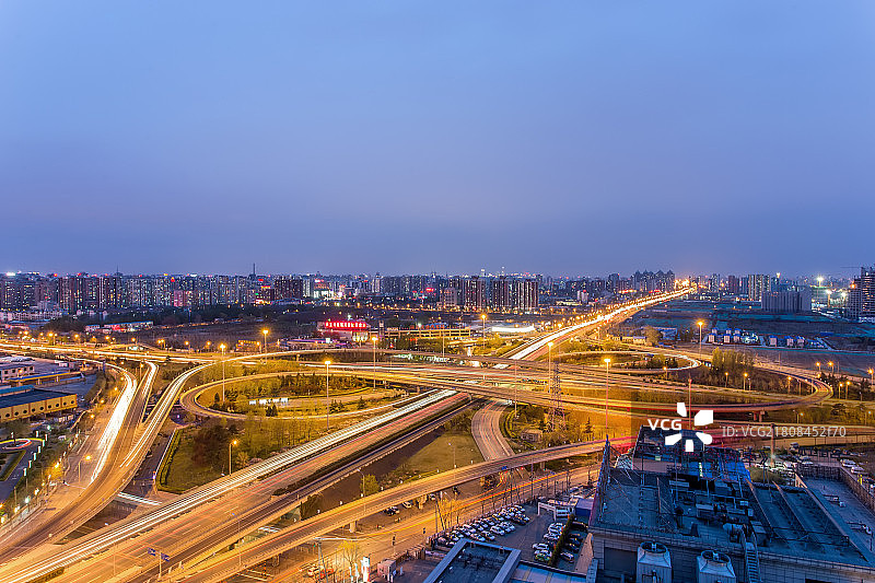 北京城市立交桥图片素材