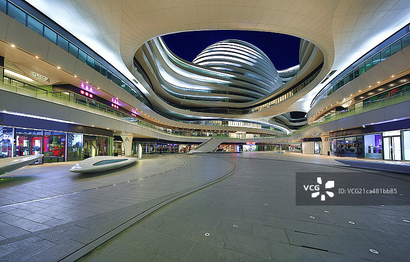 北京银河SOHO图片素材